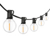Solight LED venkovní řetěz s žárovkami, 10 žárovek, 5m+3m, 500lm, teplá bílá