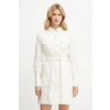 Šaty Marciano Guess PAT béžová farba, mini, áčkový strih, 5GGK42 7315A 5GGK42.7315A 40
