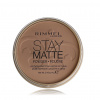 Rimmel London Stay Matte Long Lasting Pressed Powder 14 g odstin 004 Sandstorm