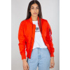 ALPHA INDUSTRIES Dámska bunda MA-1 TT - atomic red (141041/577) Veľkosť: L/Regular