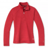 Smartwool W Merino 250 Baselayer 1/4 Zip Boxed pomegranate heather Veľkosť: S