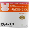Allevyn Gentle Border Heel Krytie na rany 23 x 23,2 cm adhezívne penové krytie so silikónovým gélom 5 ks