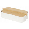 Úložný box TWM Ecologik 15,4 cm bambus biely / biely