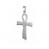 Strieborný egyptský kríž Ankh leštené striebro (Strieborný egyptský kríž Ankh leštené striebro)