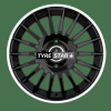 KESKIN WHEELS KT15 6x15 4x98 ET35 BLACK LIP POLISH