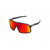 Športové slnečné okuliare NEIBO Falcon Black/fire orange