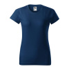 Tričko dámske MALFINI® Basic 134 polnočná modrá veľ. 2XL