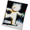 Deka CARBOTEX detská deka Banksy Medvedík Mild Mild West 150x200 cm (5902689473524)