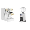 Lelit Mara PL62X V2, white + Eureka Atom Specialty 65, white