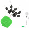 Zfish Korálky Tungsten Oval Beads 10 ks 6 mm