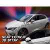 Deflektory na okná pre Seat Leon 3 5F, 2ks
