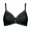 Podprsenka Triumph Cotton Beauty N 0004 C080 - Farba: 0004 čierna, Veľkosť: 80, Košíček: C