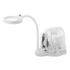 Verk 09112 LED lupa s vyměnitelnými čočkami 2v1 bílá