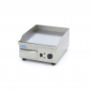 Elektrická grilovacia platňa - 36 cm - chrómová - hladká (Maxima)