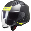 LS2 prilba COPTER II OF600 Urban matt black/hi-vis yellow - XS