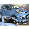Deflektory na okná pre KIA Picanto II, 2 ks