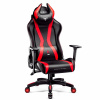 Otočné kreslo Diablo Chairs, odtiene červenej (Diablo X-Horn 2.0 King Size otočná herná stolička, čierna a červená)