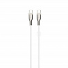 Fixed FIXDB-CC2-WH USB-C/USB-C a podporou PD, USB 2.0 100W pletený, 2m, bílý