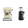 Ascaso Dream PID, Sweet Cream + Rocket Espresso SUPER FAUSTO, black