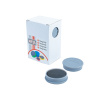 Magnety ARTA priemer 30mm, šedé (10ks v balení)