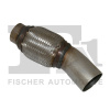 Prużný diel výfuku FA1 VW450-210