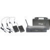 Stagg SUW 50 HH FH EU, 2-kanálový bezdrátový mikrofonní set 864,2 MHz / 864,7 MHz
