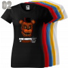Dámske tričko s motívom Five Nights at Freddy’s – 5 dizajnov, viac farieb Veľkosť: L, Motív: Motív č. 2