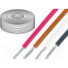 Vodič lanko Cu 0,35mm2 22AWG biela PVC 300V 30m
