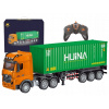 DIAĽKOVO OVLÁDANÝ NÁKLADNÝ AUTOMOBIL S KONTAJNEROM, MIERKA 1:18 H-TOYS 1317