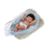 Llorens 73803 NEW BORN chlapček - realistická bábika bábätko s celovinylovým telom - 40