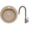 Set Alveus (dřez Niagara 10 Beige 55 + baterie Mintas Béžová/Kartáčovaná ocel) SETA25262
