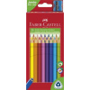 Farebné ceruzky, sada, trojhranný tvar, FABER-CASTELL 