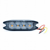 VÝSTRAŽNÁ LAMPA STROBOSKOP LED 12W 12 - 24V
