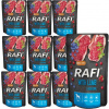 Rafi s jahňacím mäsom pre psov - vrecúško 10x300g (čierne balenie)