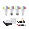PAULMANN Štartovacia sada Zigbee 3.0 LED žiarovka E27 RGBW + Gateway smik + v