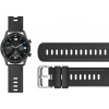 Remienok Aligator Watch 22 mm silikónový remienok čierny (22AW0003)