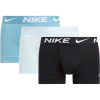 Nike 3 Pack Essential Micro Trunks Mens Blue/Turq/Black Medium