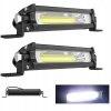 2 kusy automobilových LED svetelných líšt Mini, jeden rad COB 9W