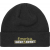 čiapka EMERICA (INDEPENDENT) BAR BEANIE Black