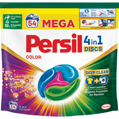 Persil pracie kapsuly Discs 4v1 Deep Clean Plus Color 54 ks