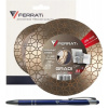 FERRATI DIAMANTOVÝ REZNÝ A BRÚSIACI KOTÚČ GRADI Ø 125MM x 22,23MM 2v1