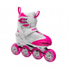 Detské kolieskové korčule Roces Moody X Girl Tif White/Pink EUR 36-40