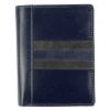 Kožená pánska peňaženka modrá WILD