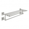 Viacramenný držiak na uteráky Grohe Start Cube, Supersteel 41099DC0