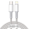 Baseus CATLGD-A02 USB-C (M) - Lightning (M), 2m, bílý
