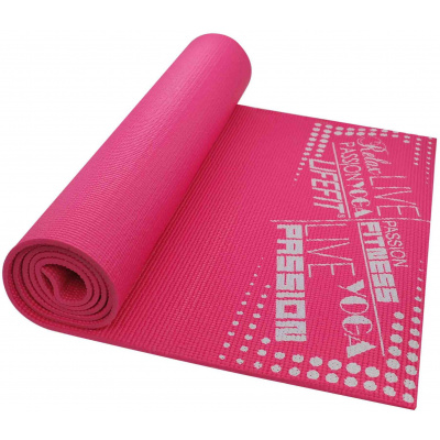 Podložka na cvičenie Lifefit Slimfit gymnastická svetlo ružová (4891223096774)