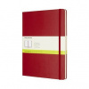 Moleskine Zápisník tvrdé dosky B5 čistý červený