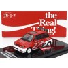 Tiny toys Drobné hračky Honda City Turbo Ii Coca-cola The Real Thing 1981 s Motocompo - Motocykel 1:64 Červená biela