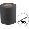 STREND PRO® Stínící páska na plot 190mm × 26m – PVC (1050 g/m2), antracit RAL 7016, Strend Pro EUROSTANDARD