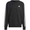 adidas Essentials French Terry 3-Stripes M IC9317 sweatshirt (190320) Black XL